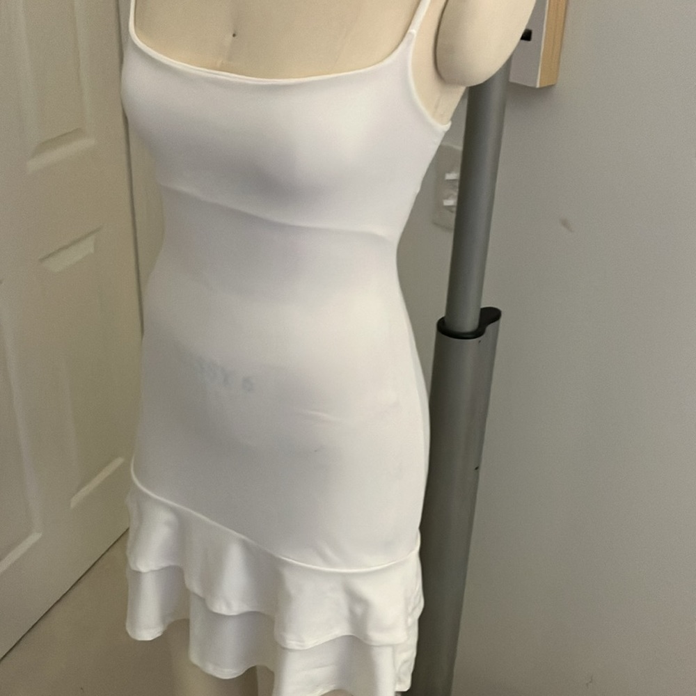 Susana Monaco vintage cotton stretch XS white  party or beach dress